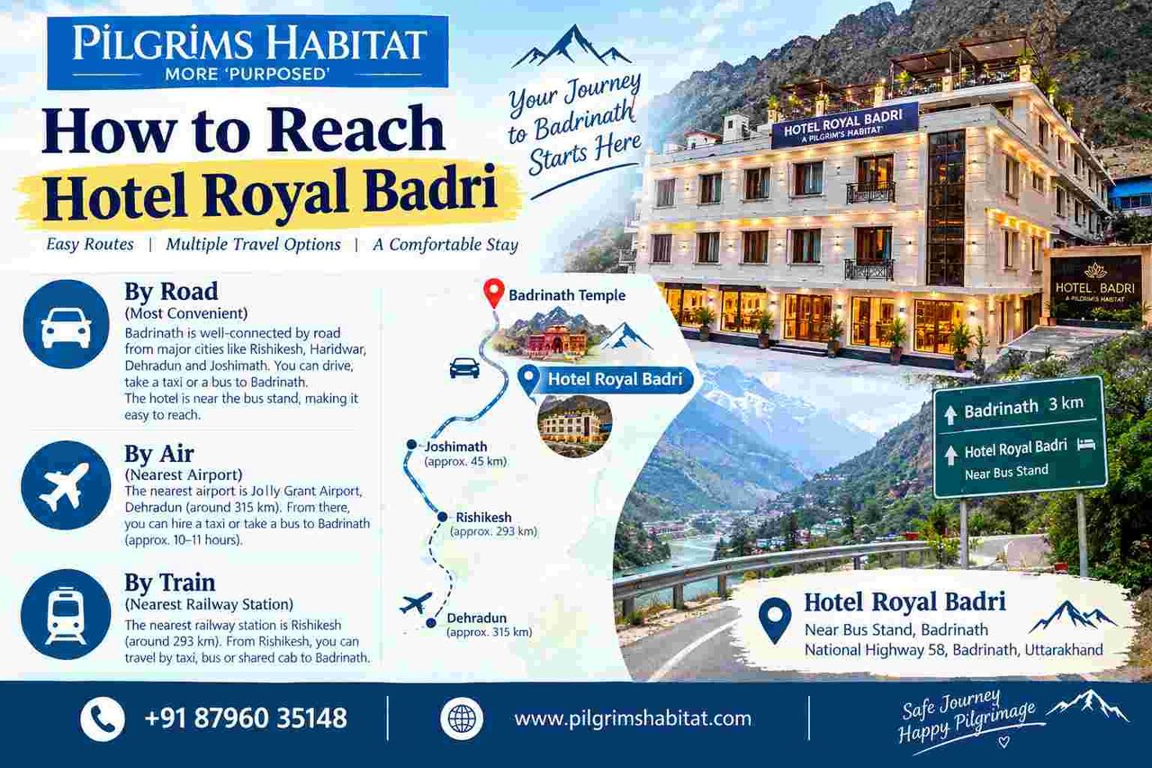 Mumbai, Travel, How To Reach Hotel Royal Badri In Badrinath