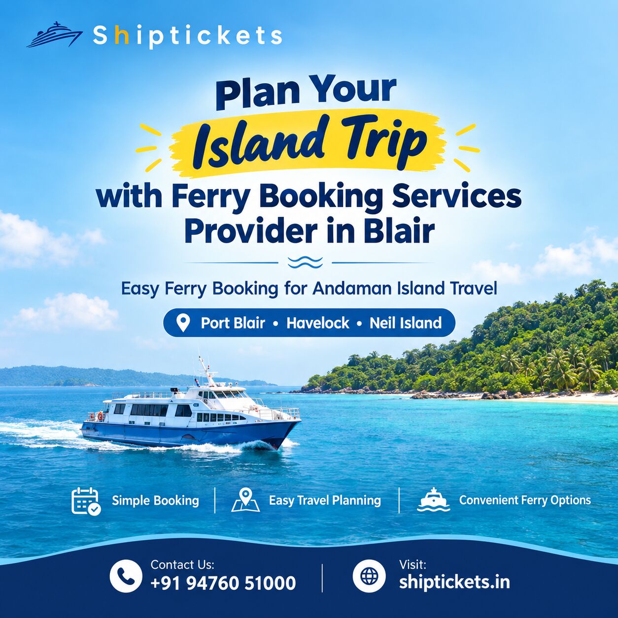 Mumbai, Travel, Plan Your Andaman Trip With Ferry Booking Services Provider In Blair