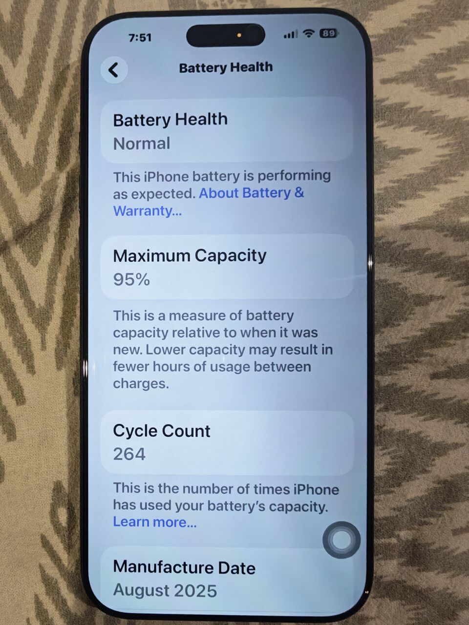 Jubail, Mobile Phones, SAR 5000,  512 GB I Phone 17 Pro Max Blue Color