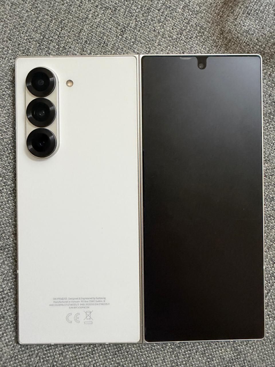 Al Thuqbah, Mobile Phones, SAR 2900,  Samsung Galaxy Z Fold 6 - 256 GB Dual Sim + Esim