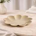 USD 32,  Decorative Petal Tray | Beige | Aluminum