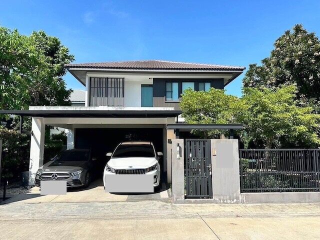 Bangkok, Villas, THB 68000,  65 Sq. Feet,  BH4384 ให้เช่าบ้านเดี่ยว มัณฑนา บางนา กม 7 