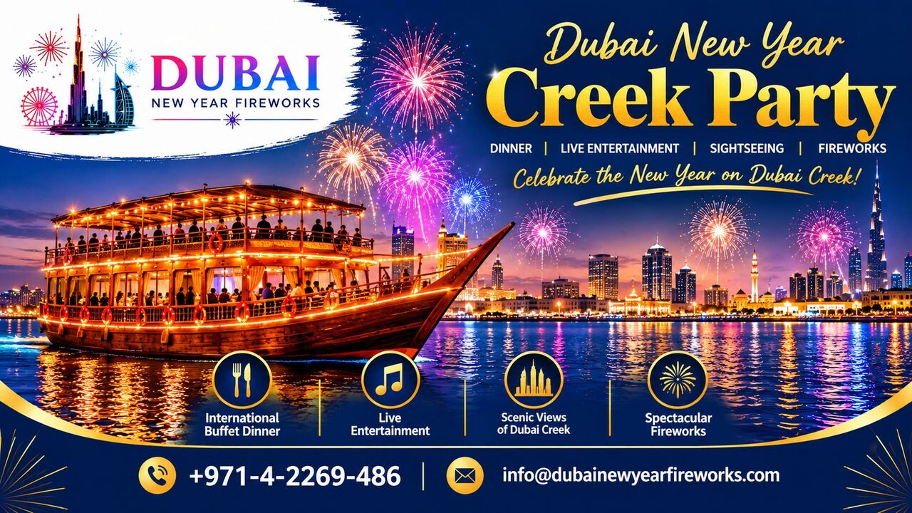 Dubai, Travel, Experience Dubai Creek Under The Night Sky