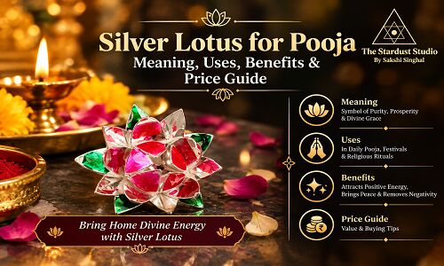 Gurgaon, Business, Buy Silver Lotus Online At Best Price | The Stardust Studio