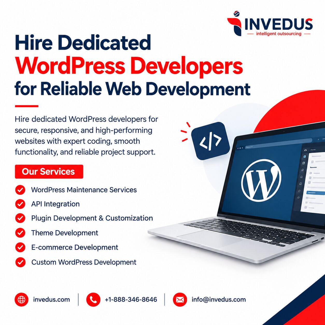 New York, Web Design & Development, Hire A Dedicated WordPress Developer For Custom Web Solutions