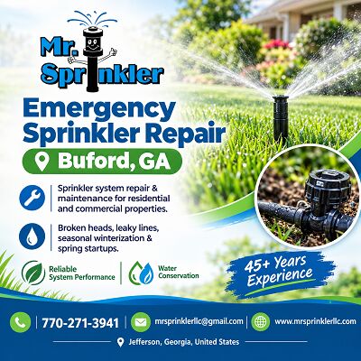 New York, Business, Emergency Sprinkler Repair Buford, GA