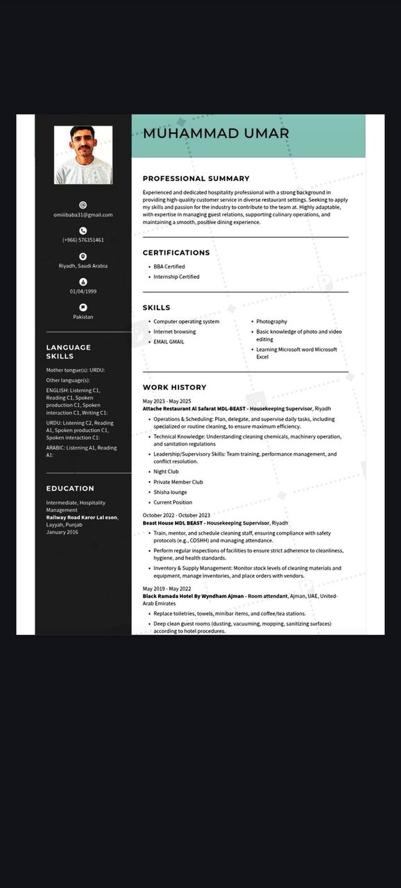 Riyadh, Job Seekers, I