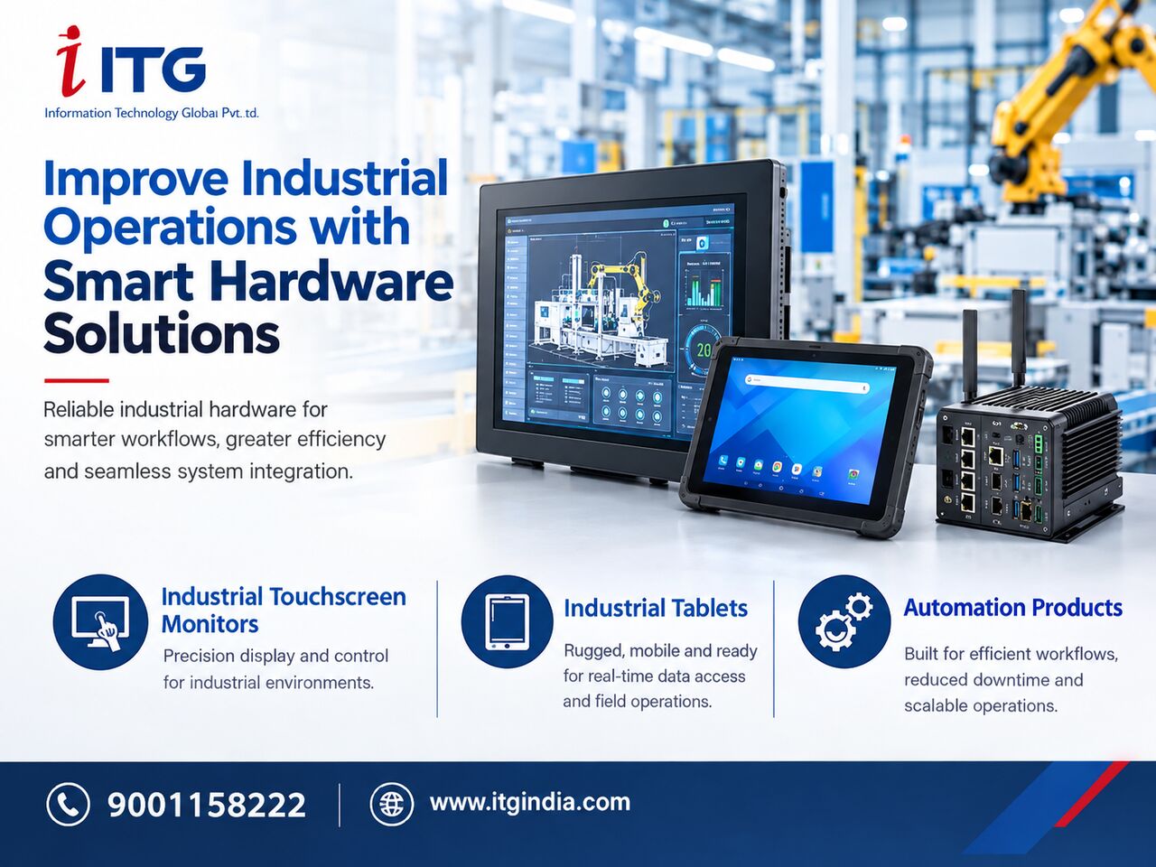 Jaipur, Computers, Improve Industrial Operations With Smart Hardware Solutions