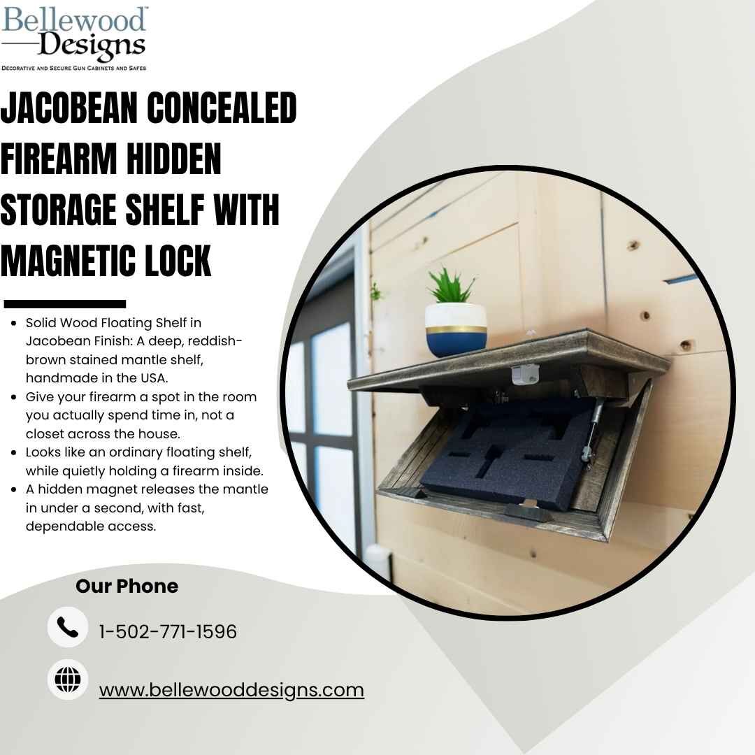 New York, Furniture, USD 219,  Hidden Gun Shelves & Concealment Storage Solutions