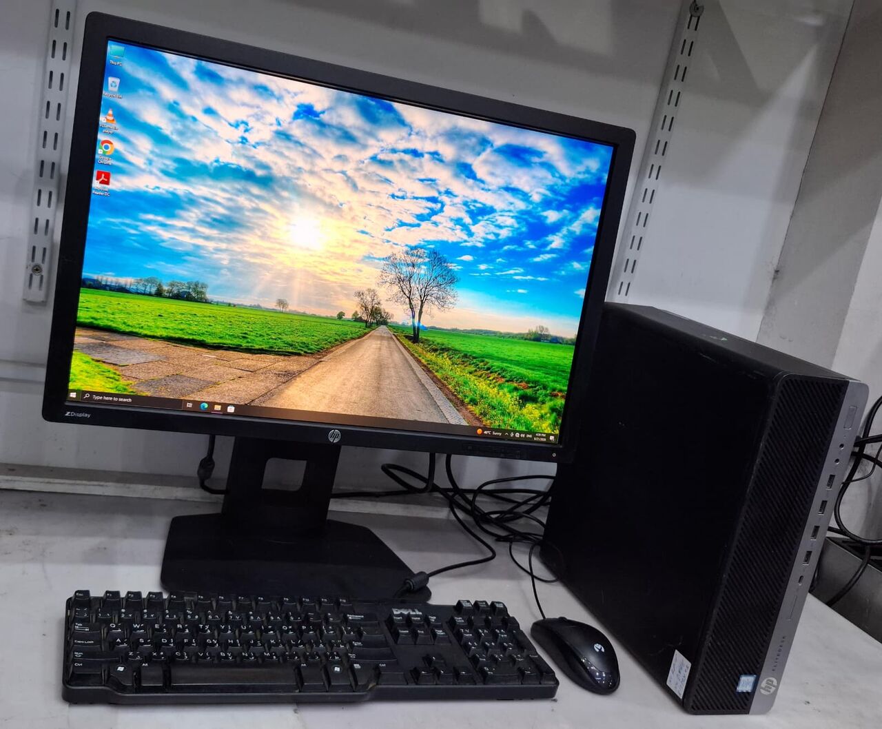 Isa Town, Computers, BHD 129,  HP Core I7 9th Generation Computer Set HP 24" FHD+ Wide Monitor 8GB RAM - 128GB SSD+500GB