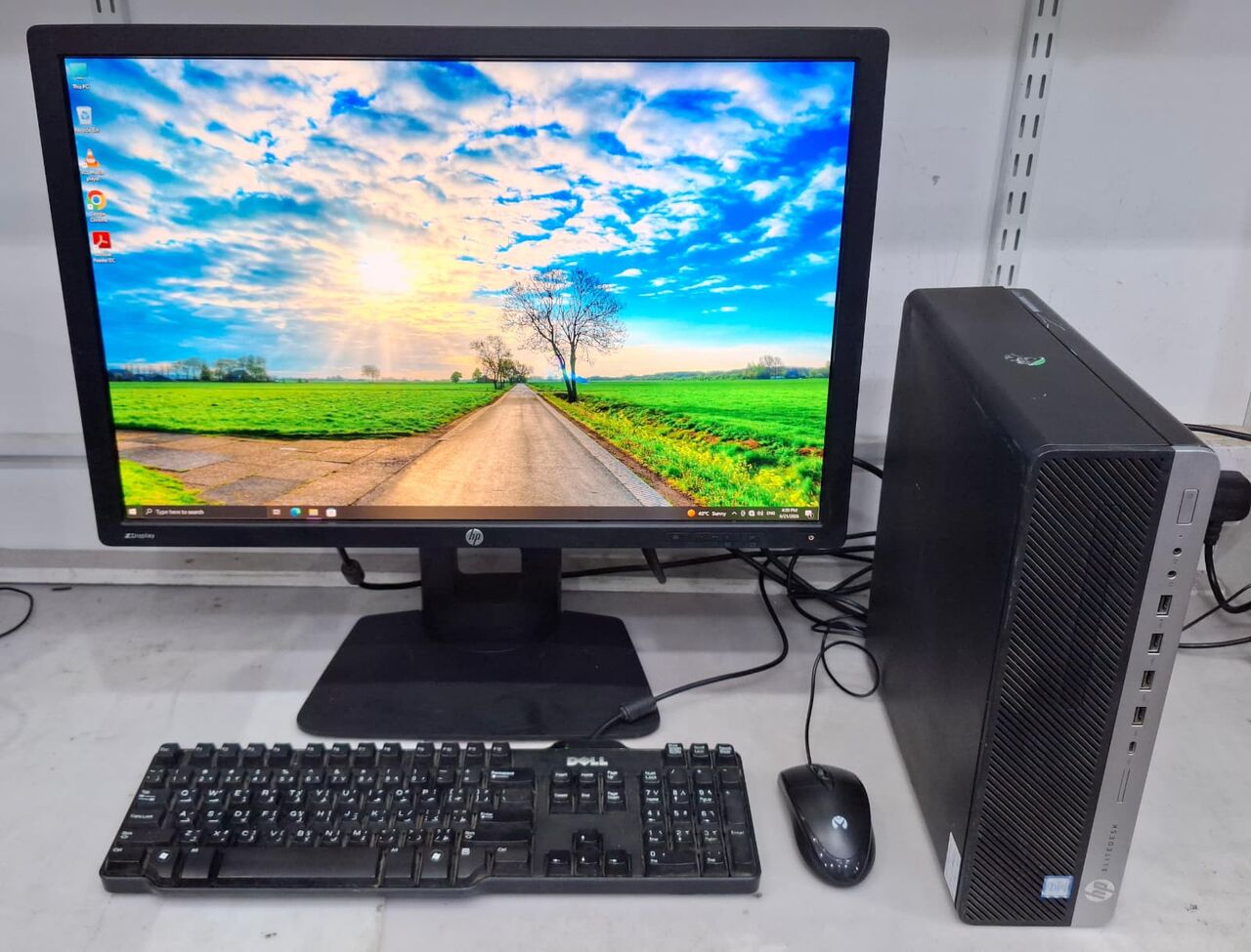 Isa Town, Computers, BHD 129,  HP Core I7 9th Generation Computer Set HP 24" FHD+ Wide Monitor 8GB RAM - 128GB SSD+500GB