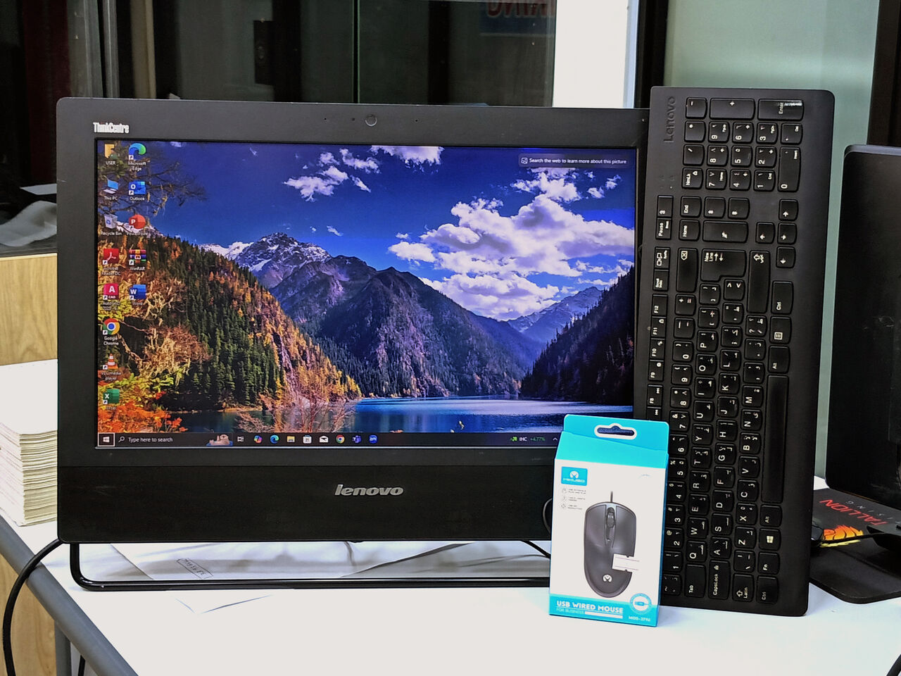Riffa, Computers, BHD 53,  Lenovo All-in-one Core I7 4th 4GB/256GB SSD 20&rsquo;&rsquo; Display Full HD 53.00BD Only