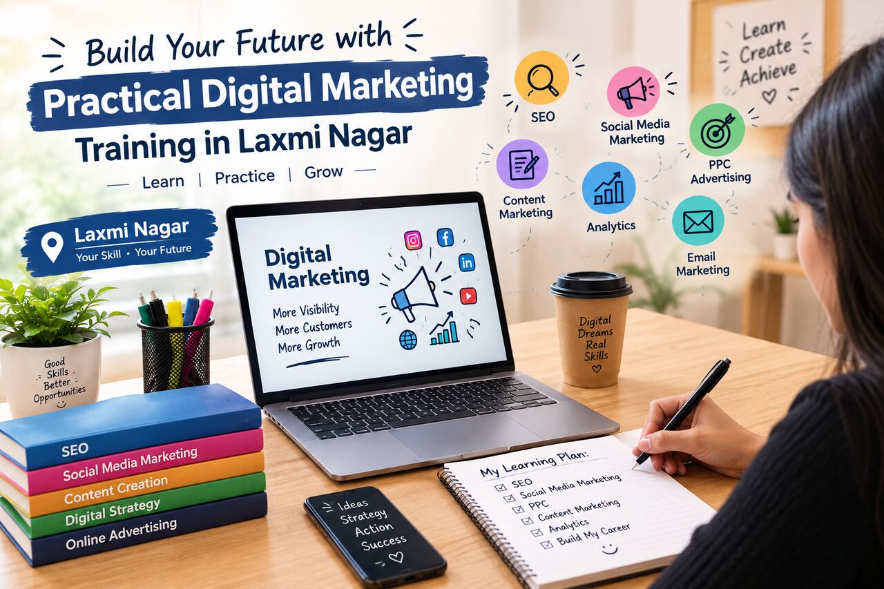 Laxmi Nagar, Education, Turn Your Digital Skills Into Career Opportunities In Laxmi Nagar