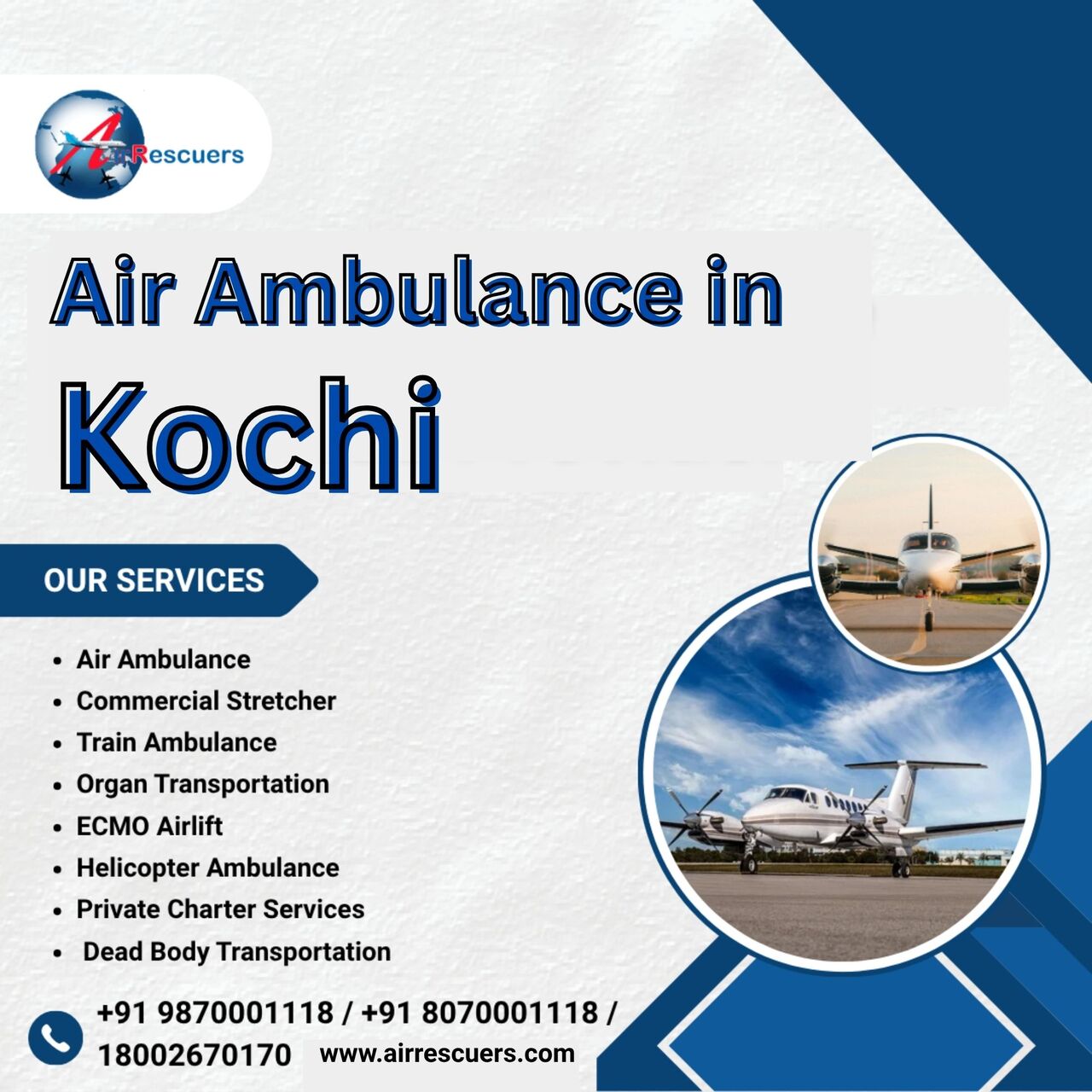 Kochi, Health & Beauty Items, Air Ambulance Services In Kochi &ndash; Medical Transfer Support