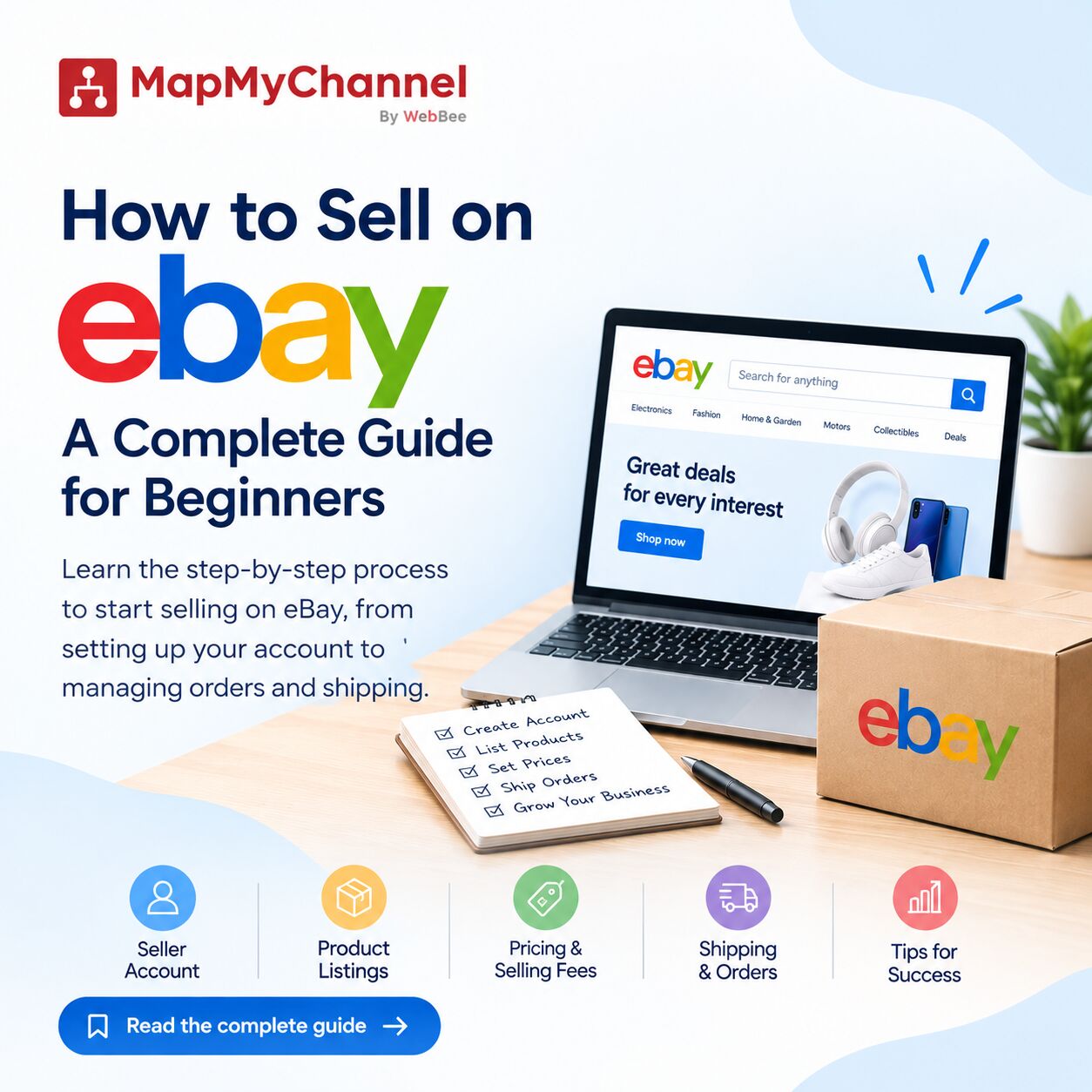 New York, Software, USD 29,  How To Sell On EBay: A Complete Guide For Beginners