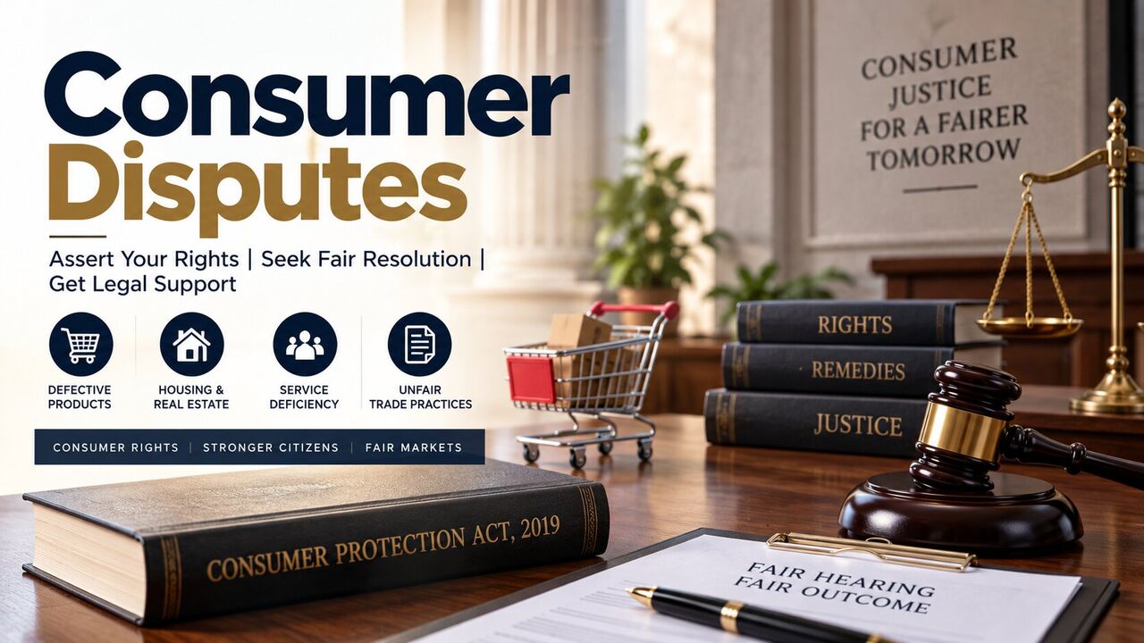 Ghaziabad, Legal, How Can Consumer Disputes Be Addressed Through Appropriate Legal Remedies?