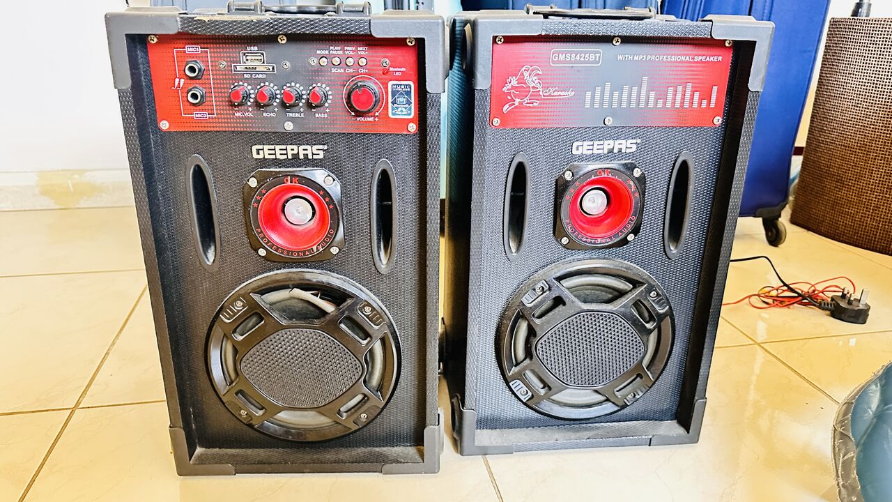 Jubail, Electronics, SAR 55,  Geepas 1 Pair Speakers With FM Available For Sale