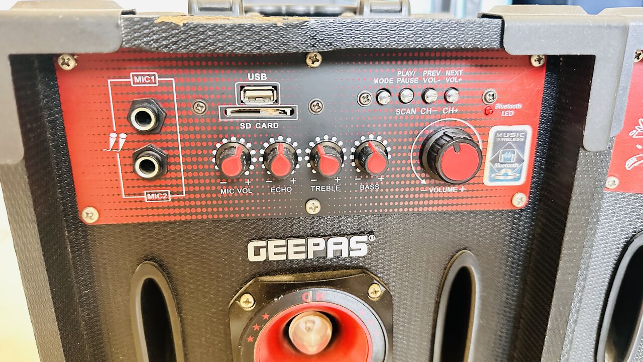 Jubail, Electronics, SAR 55,  Geepas 1 Pair Speakers With FM Available For Sale