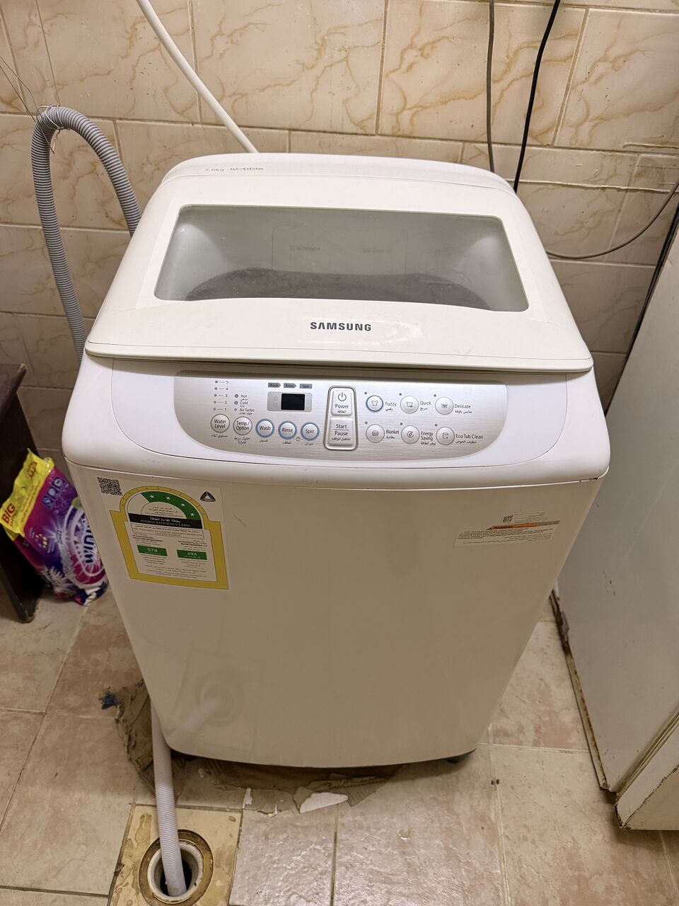 Al Kharj, Household Items, SAR 350,  Automatic Washing Machine For Sale