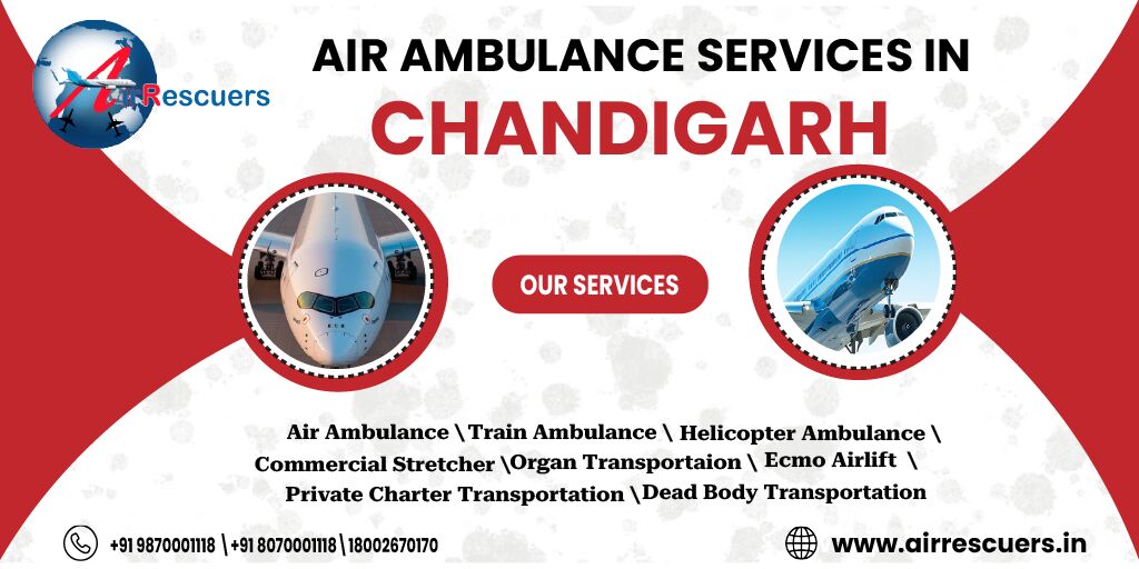 Chandigarh, Health & Beauty Items, Air Ambulance Services In Chandigarh &ndash; Medical Transfer Support
