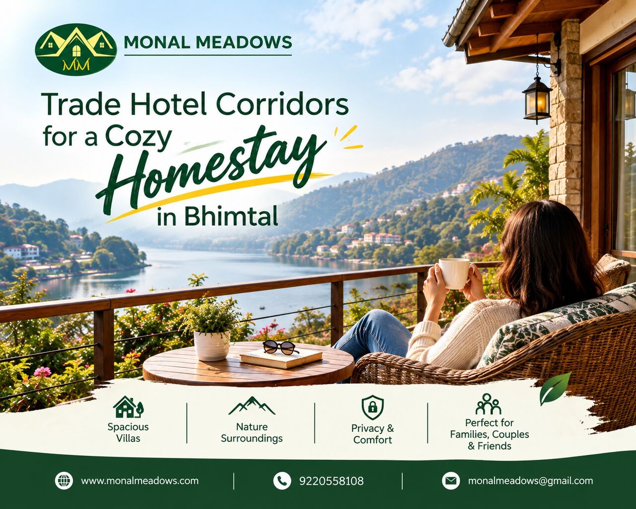 Mumbai, Travel, Trade Hotel Corridors For A Cozy Homestay In Bhimtal