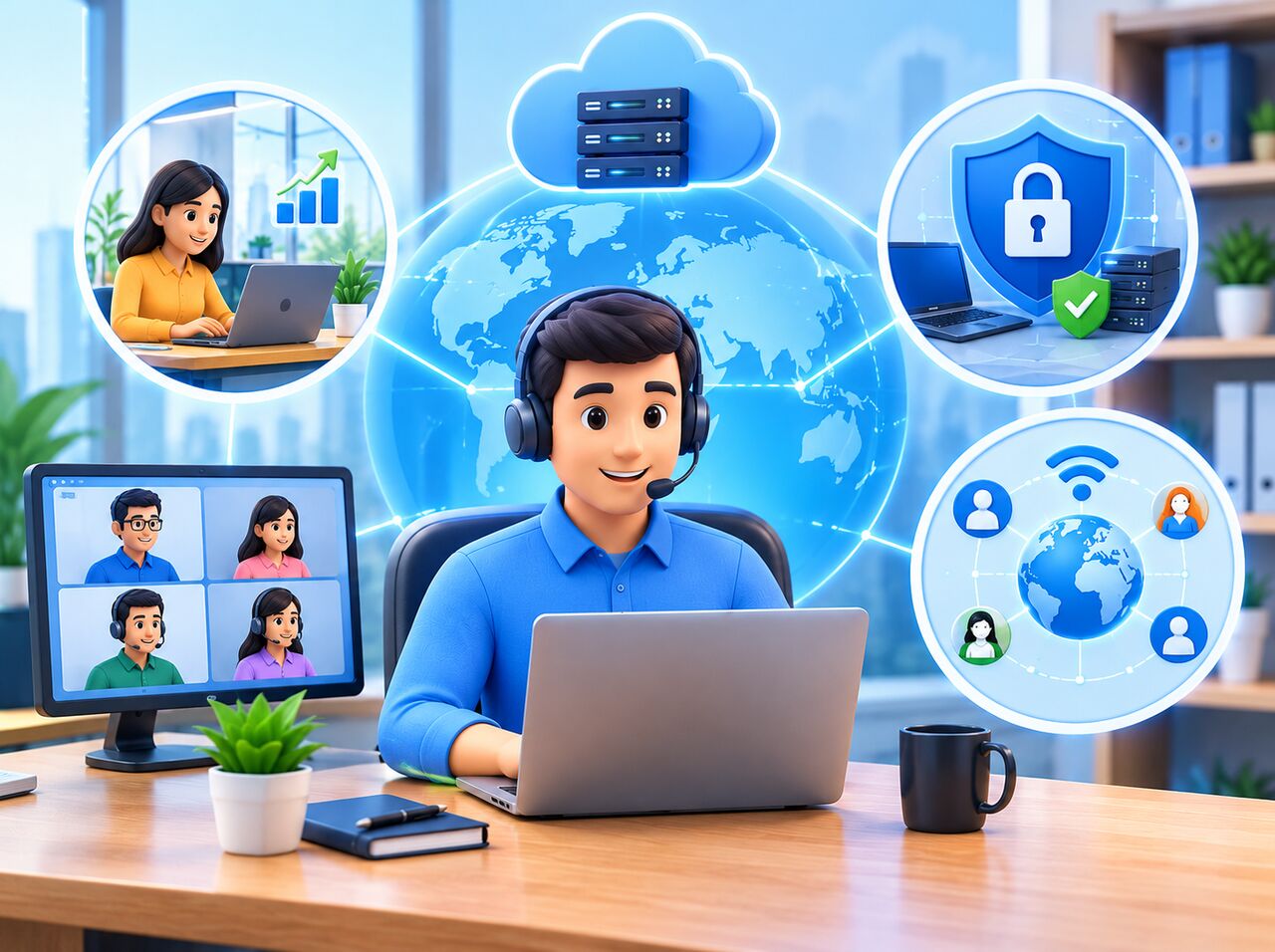 New York, Computer, Reliable Remote IT Support Service For Businesses