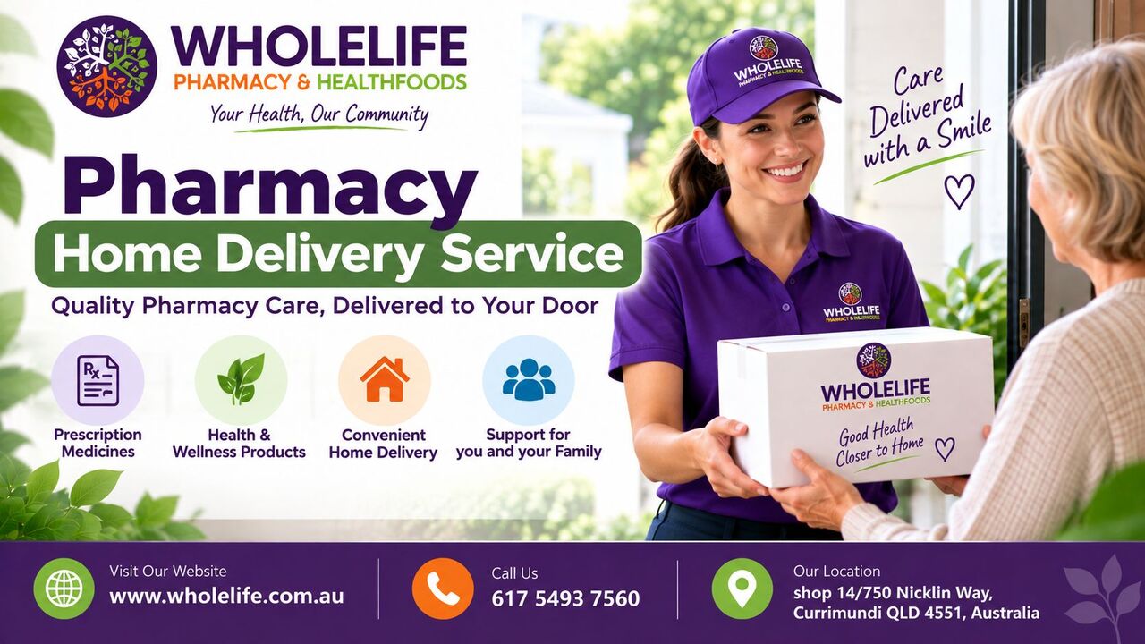 Brisbane, Health & Beauty Items, Convenient Pharmacy Home Delivery Service
