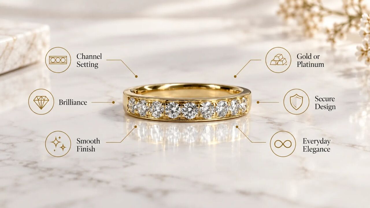 London, Jewelry, GBP 5750,  Premium Wedding Band: Timeless Elegance In London Jewellery