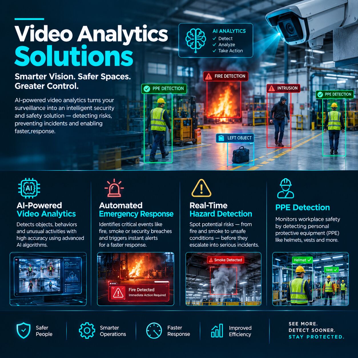 Dubai, Computer, Video Analytics Solutions: Smarter Security And Safety For UAE Businesses
