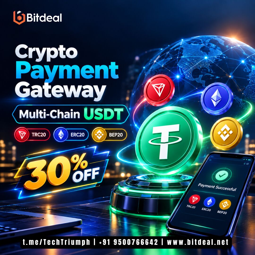 Dubai, Business, Crypto Payment Gateway Development | Multi-Chain USDT (TRC20, ERC20, BEP20)