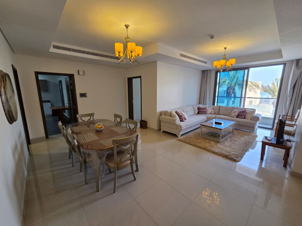 Manama, Apartments, Flats, Houses & Villas, BHD 350/month,  Furnished,  1 BR,  80 Sq. Meter,  Brand New Apartment For Rent In Durrat Marina