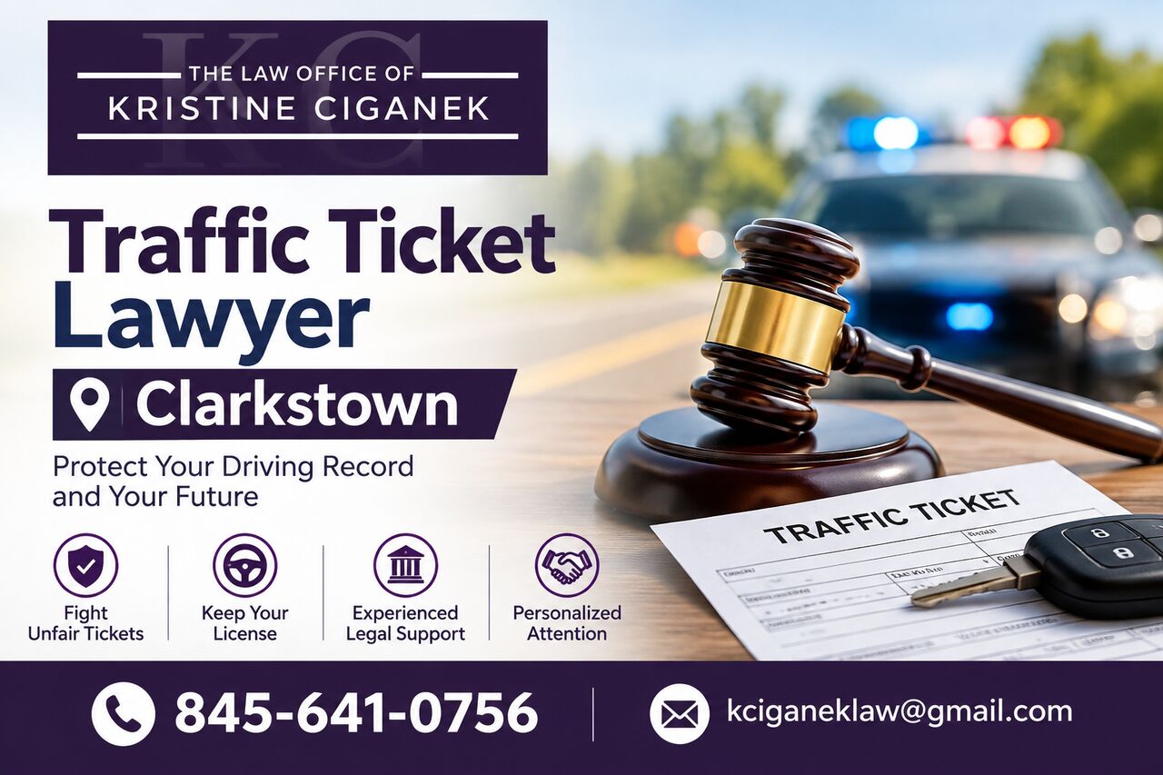 New York, Legal, Need A Traffic Ticket Lawyer In Clarkstown?