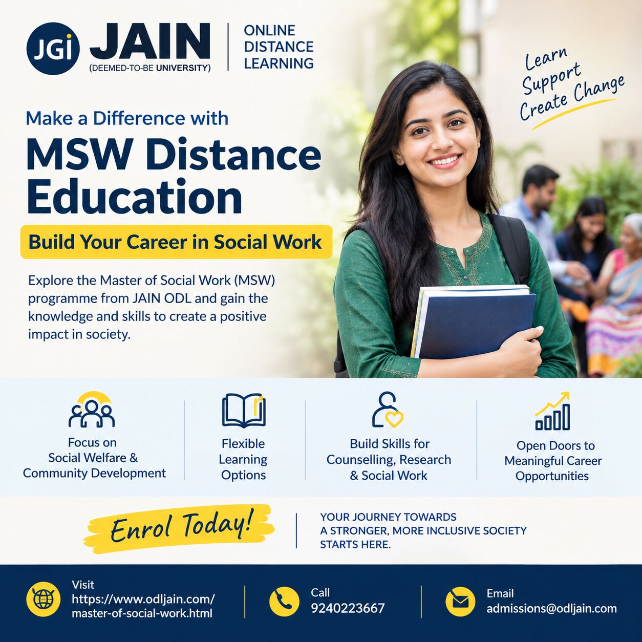 Mumbai, Education, MSW Distance Education &ndash; Build Your Career In Social Work
