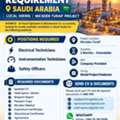 Electrical Technicians /Instrumentation Technicians /	Safety Officers