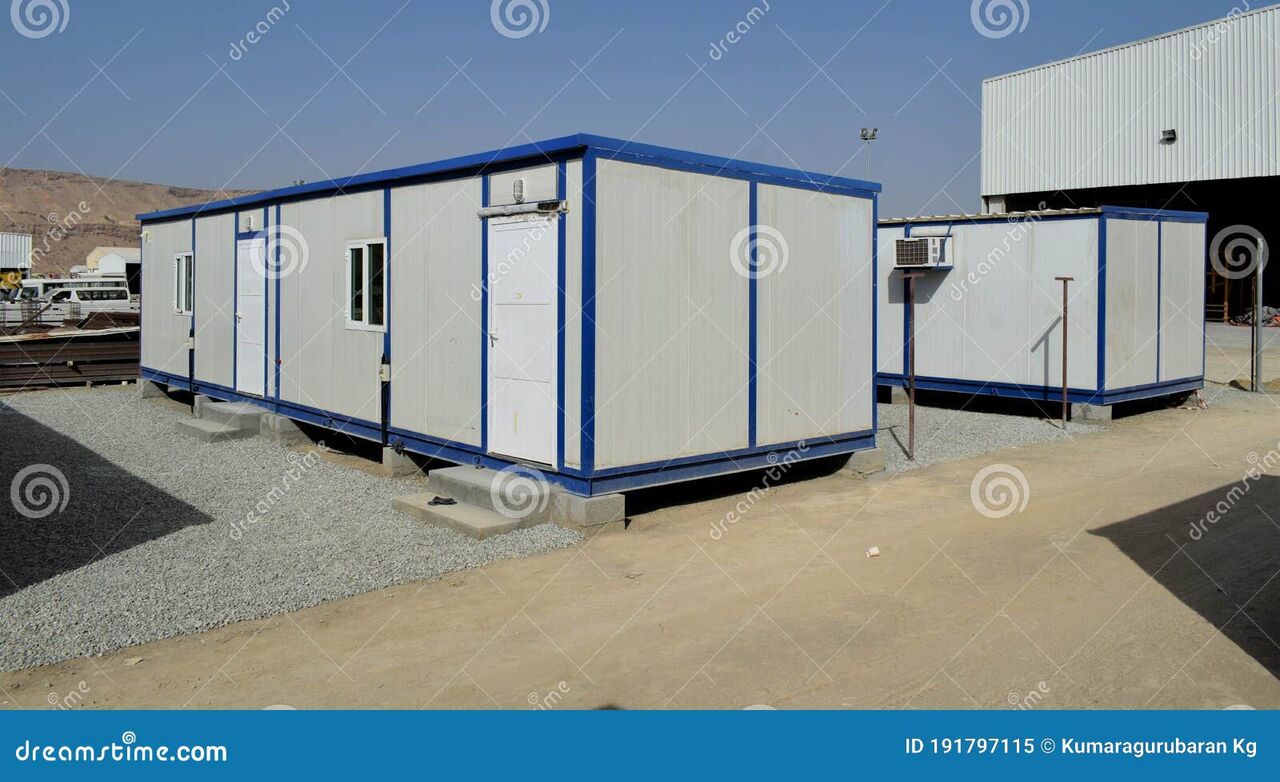 Jeddah, Industrial Machinery, SAR 16000,  Used Portable Cabins Good Condition Available 2 Nos, 1 Kitchen With Toilet, 1 Plain Room