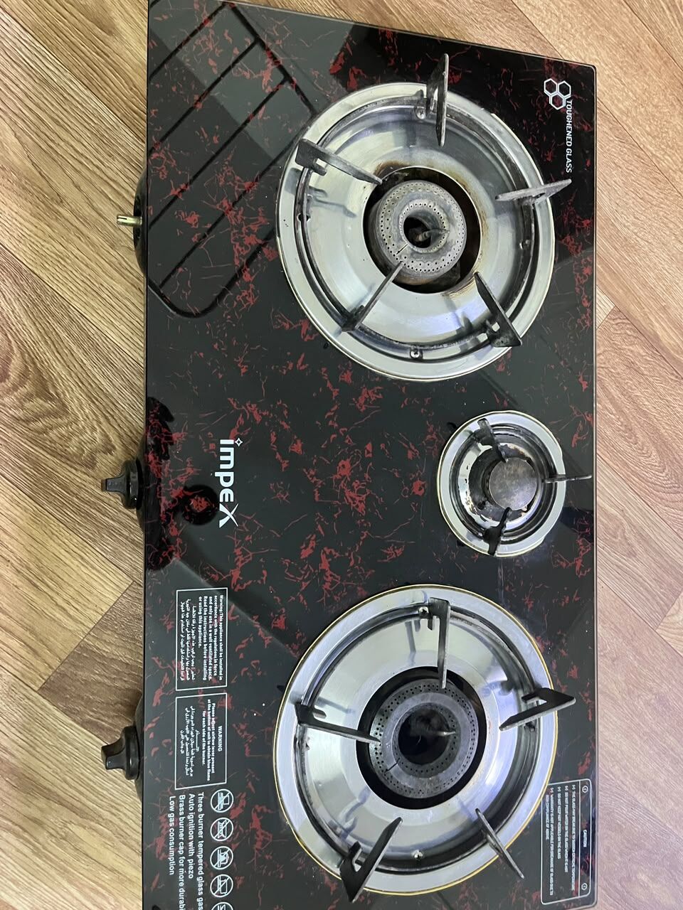 Al Malaz, Appliances, SAR 100,  Impex Three Burner Gas Stove For Sale - SAR 100