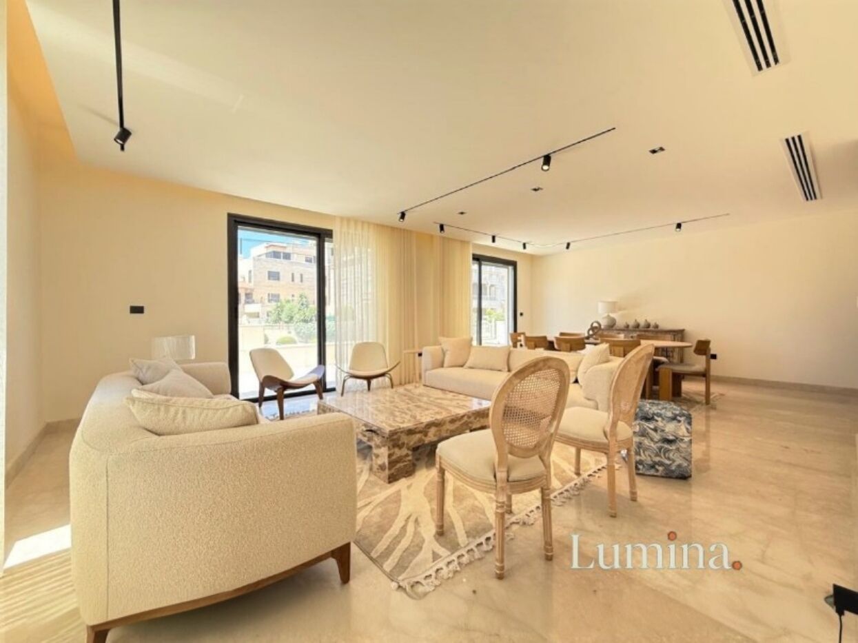 Abdoun, Apartments, Flats, Houses & Villas, JOD 32000/year,  Furnished,  3 BR,  230 Sq. Meter,  Brand New Furnished 3 Bed For Rent In Abdoun
