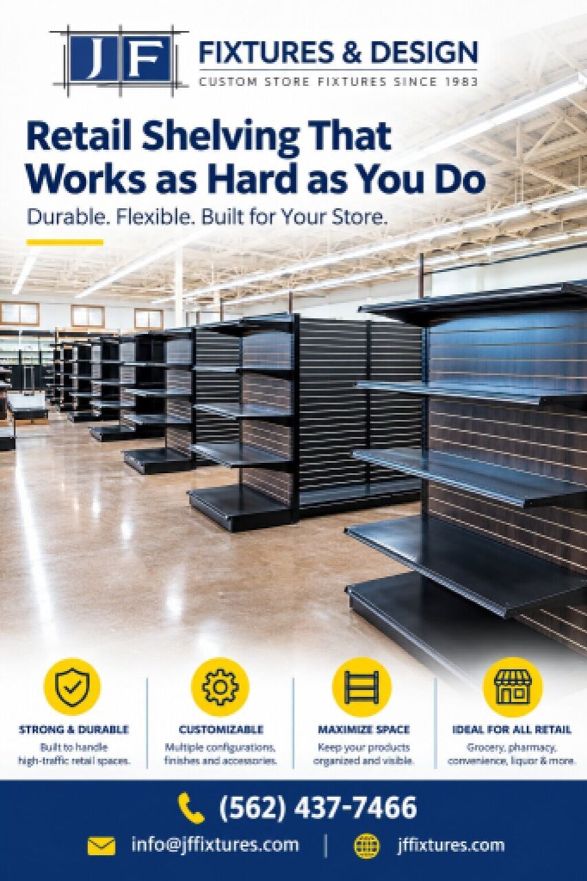 Los Angeles, Heavy Equipment, USD 1,  The Benefits Of Gondola Shelving For Modern Retail Stores