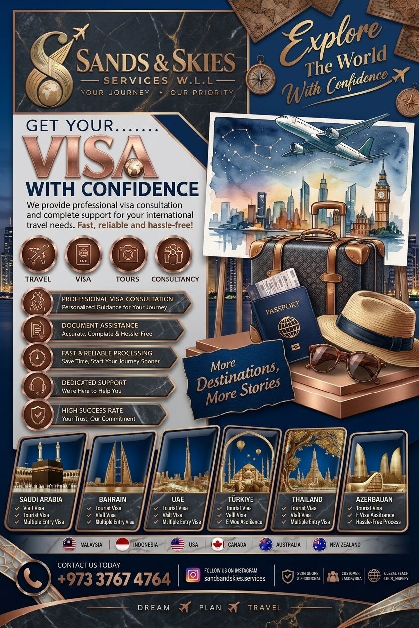 Manama, Marketing, Take Care Of The Details Before You Travel