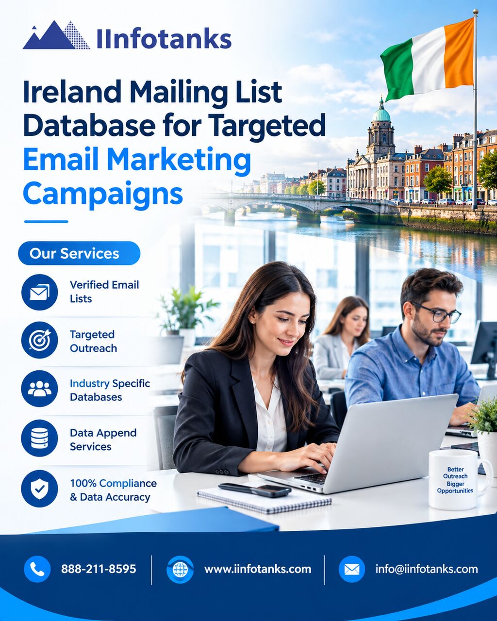 New York, Software Development, Ireland Mailing List Database For Targeted Email Marketing Campaigns