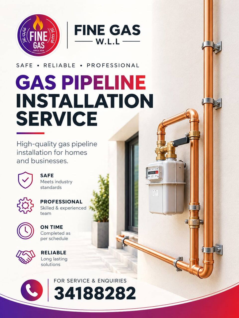 Manama, Air Conditioners, BHD 5,  GAS Pipe Line Installation Service, Maintenance, Cooker Repair