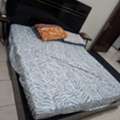 SAR 650,  Kingbed 2 Side Tables Mattress And Chest Of Drawer