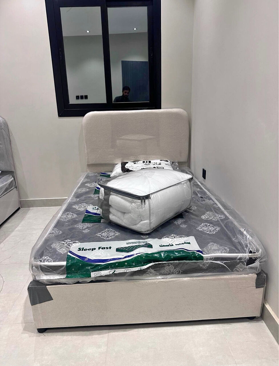Al Safa, Furniture, Brand New Medium Bed Are Available In Multiple Colors And Designs.