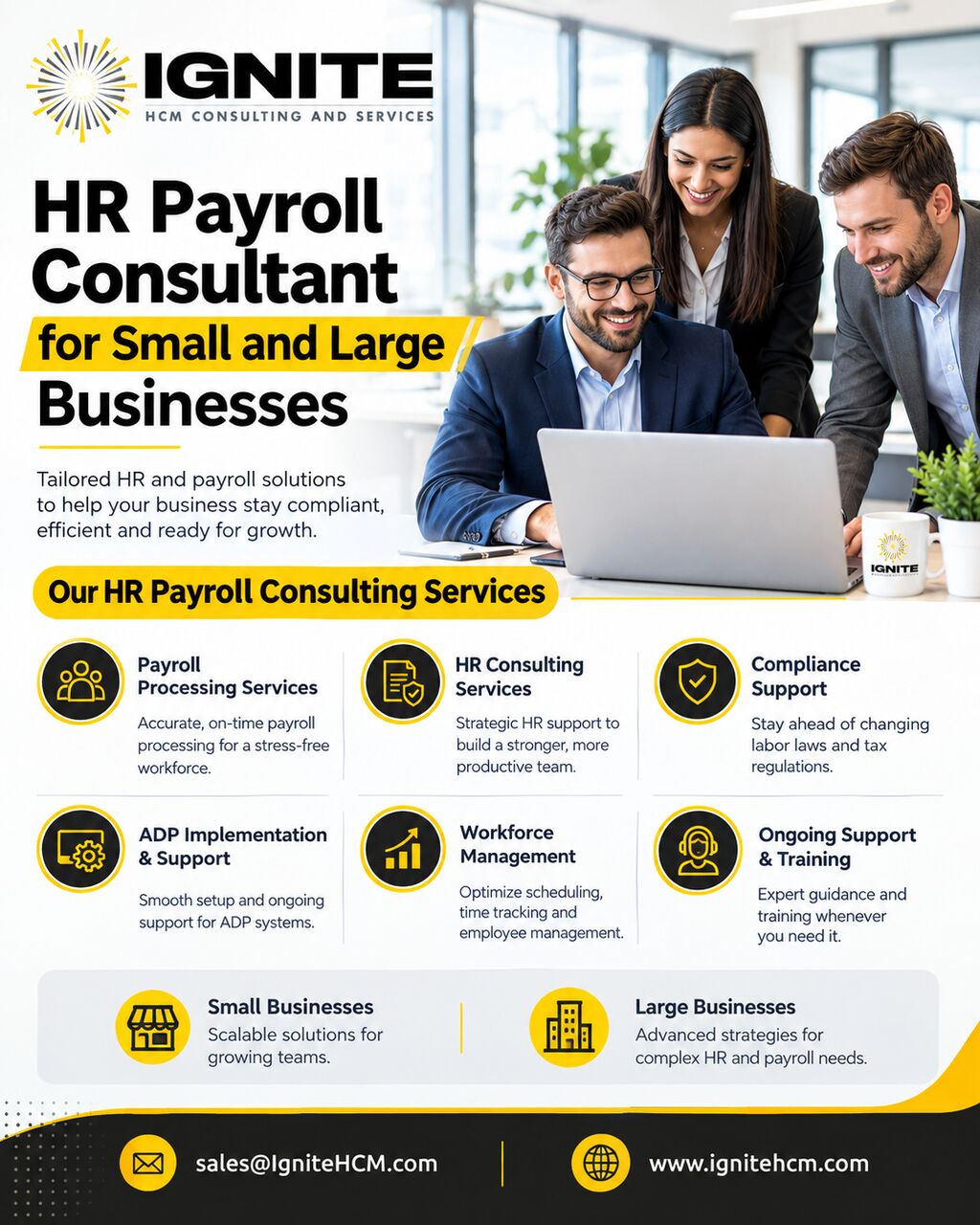 New York, Financial, HR Payroll Consultant For Small And Large Businesses