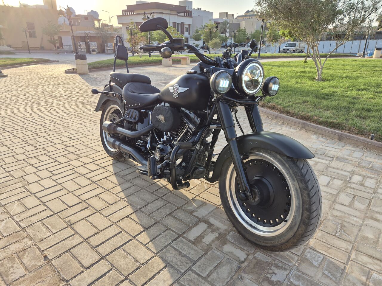 Riyadh, Motorcycles, SAR 69000,  2016 Harley-Davidson Fat Boy S 110 &ndash; Saudi Spec &ndash; 18,000km &ndash; Excellent Condition