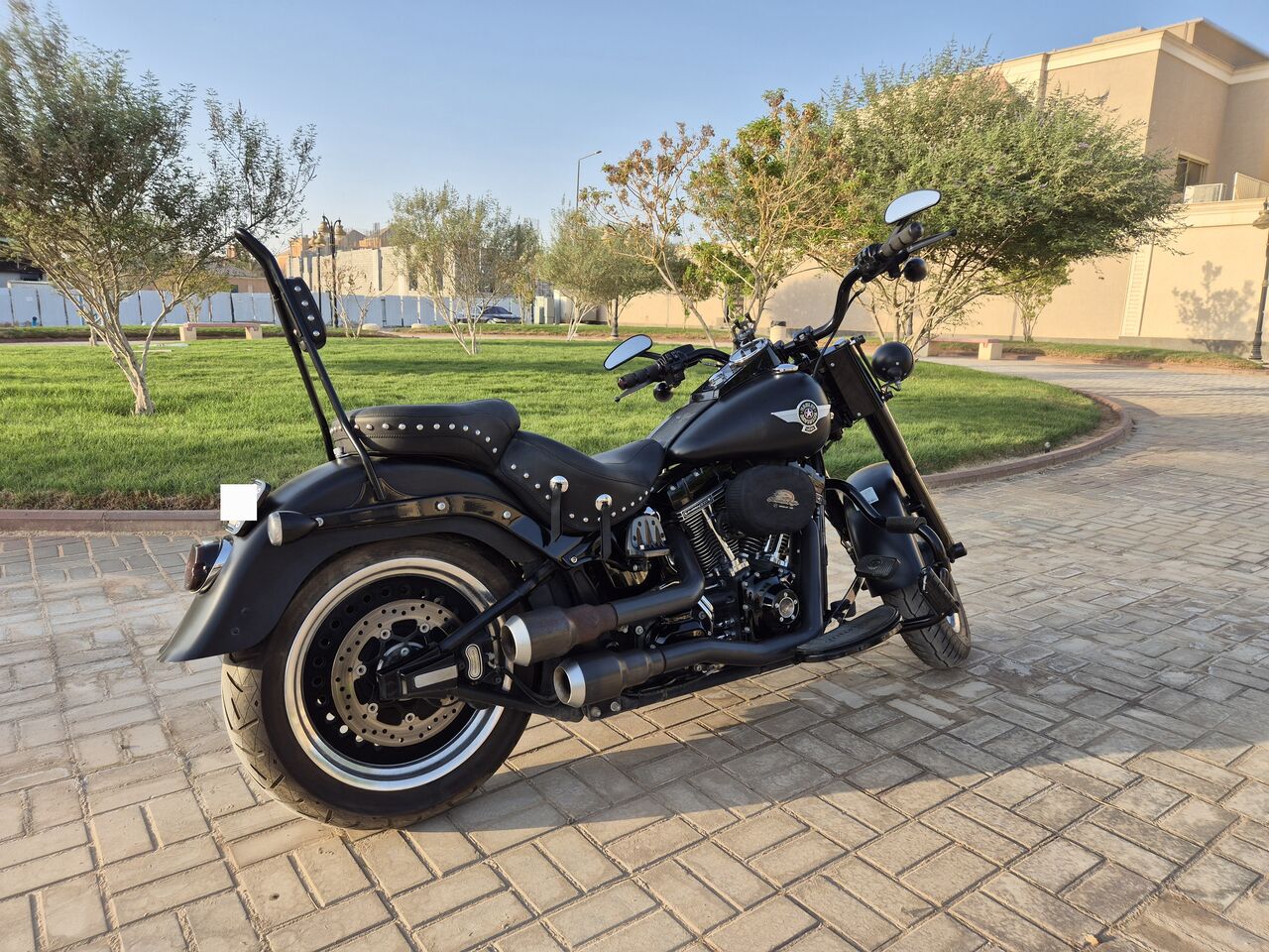 Riyadh, Motorcycles, SAR 69000,  2016 Harley-Davidson Fat Boy S 110 &ndash; Saudi Spec &ndash; 18,000km &ndash; Excellent Condition
