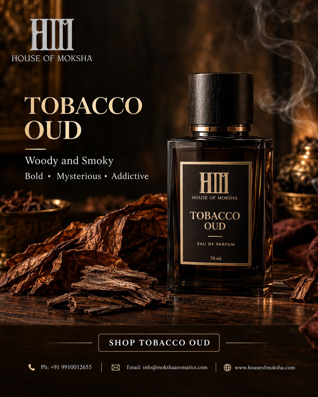 Mumbai, Perfumes & Fragrances, INR 1000,  Buy Oud Perfume Online&nbsp;| House Of Moksha