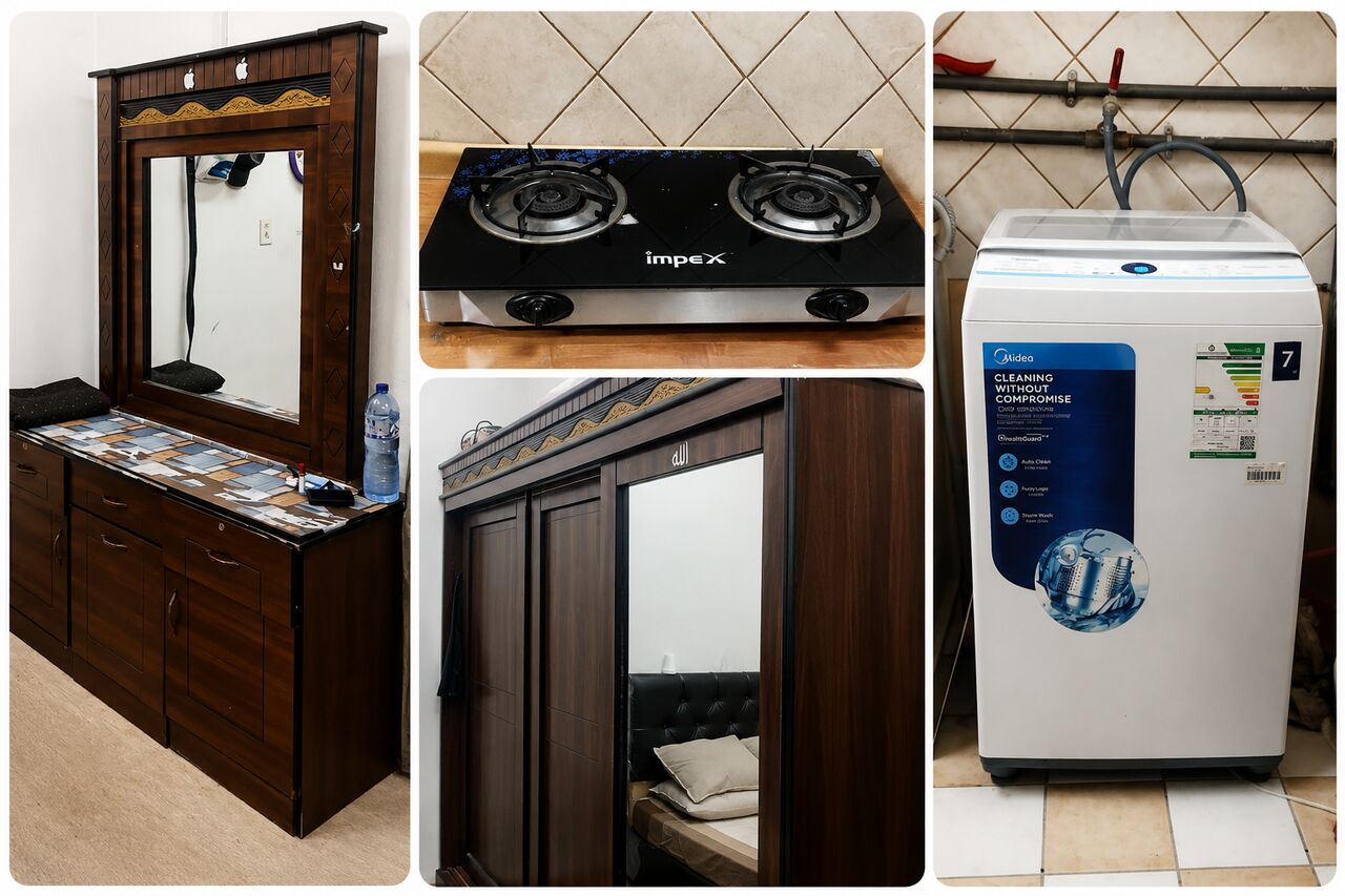 Jubail, Rooms for Rent, Furnished,  FURNISHED FLAT FOR RENT &ndash; SUITABLE FOR FAMILY / BACHELOR - 1400 MONTHS