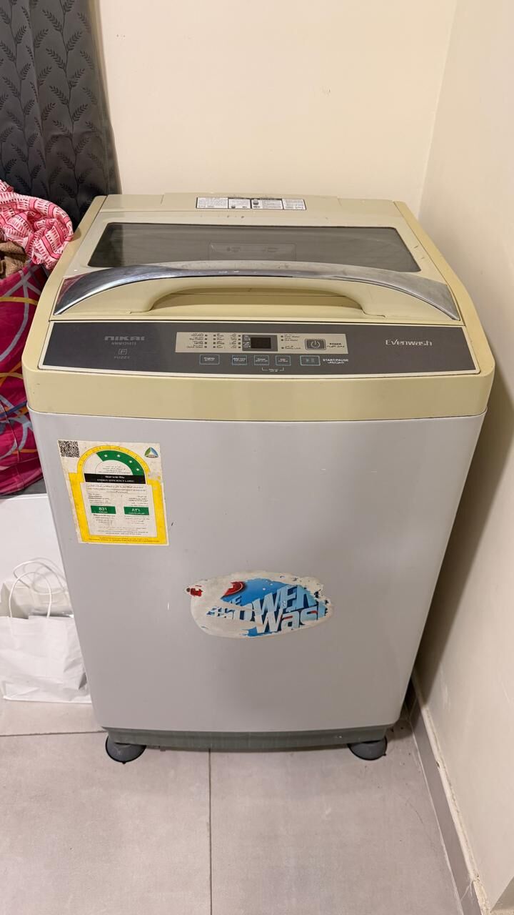 Jubail, Appliances, SAR 500,  For Sell: 11kg Top Load Washing Machine Excellent Condition
