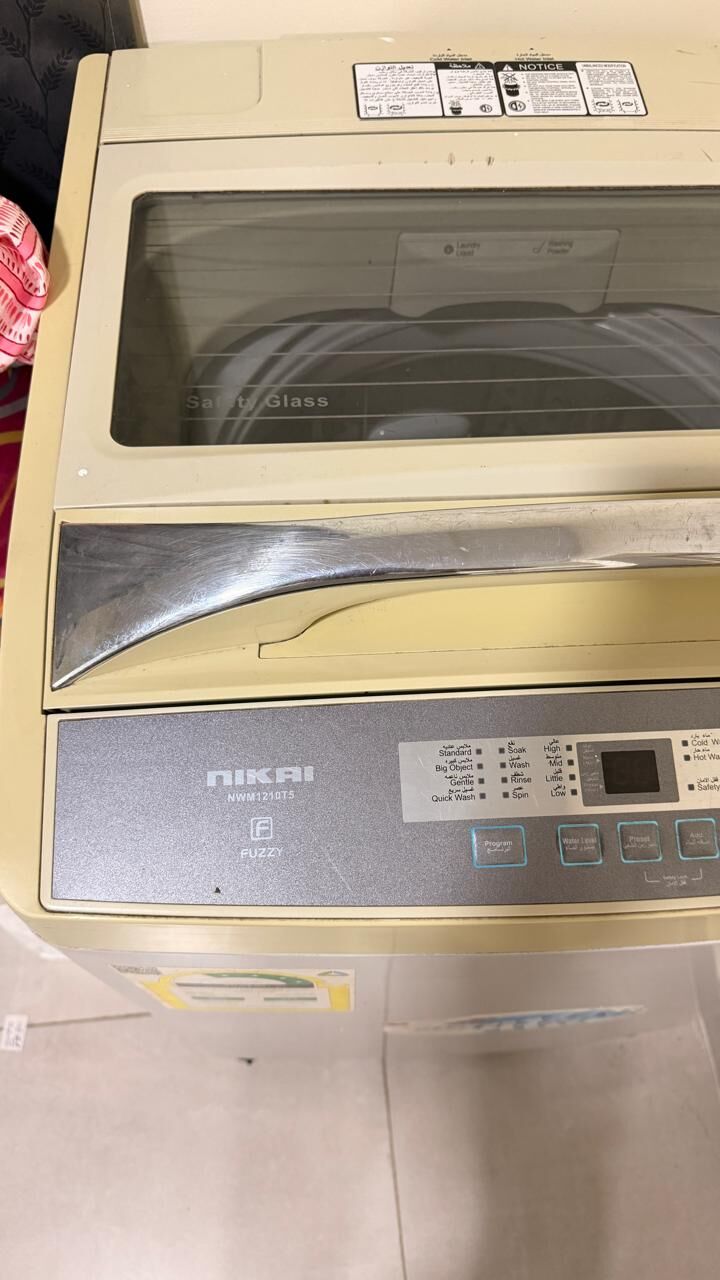 Jubail, Appliances, SAR 500,  For Sell: 11kg Top Load Washing Machine Excellent Condition